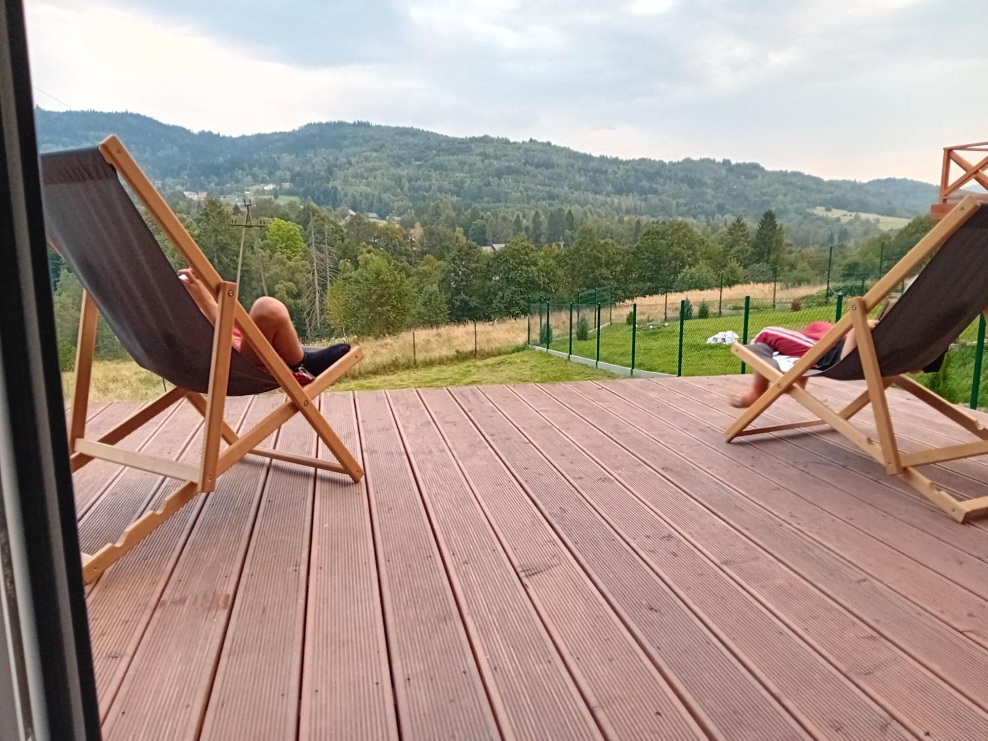 Pewel Wielka Domek Z Widokiem, Beskid Zywiecki, "Nad Pewlica" 빌라 외부 사진