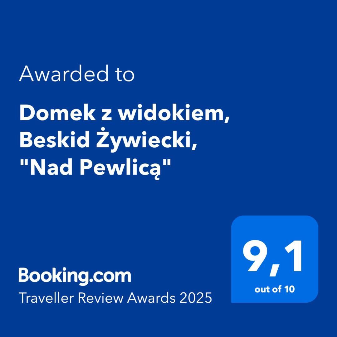 Pewel Wielka Domek Z Widokiem, Beskid Zywiecki, "Nad Pewlica" 빌라 외부 사진